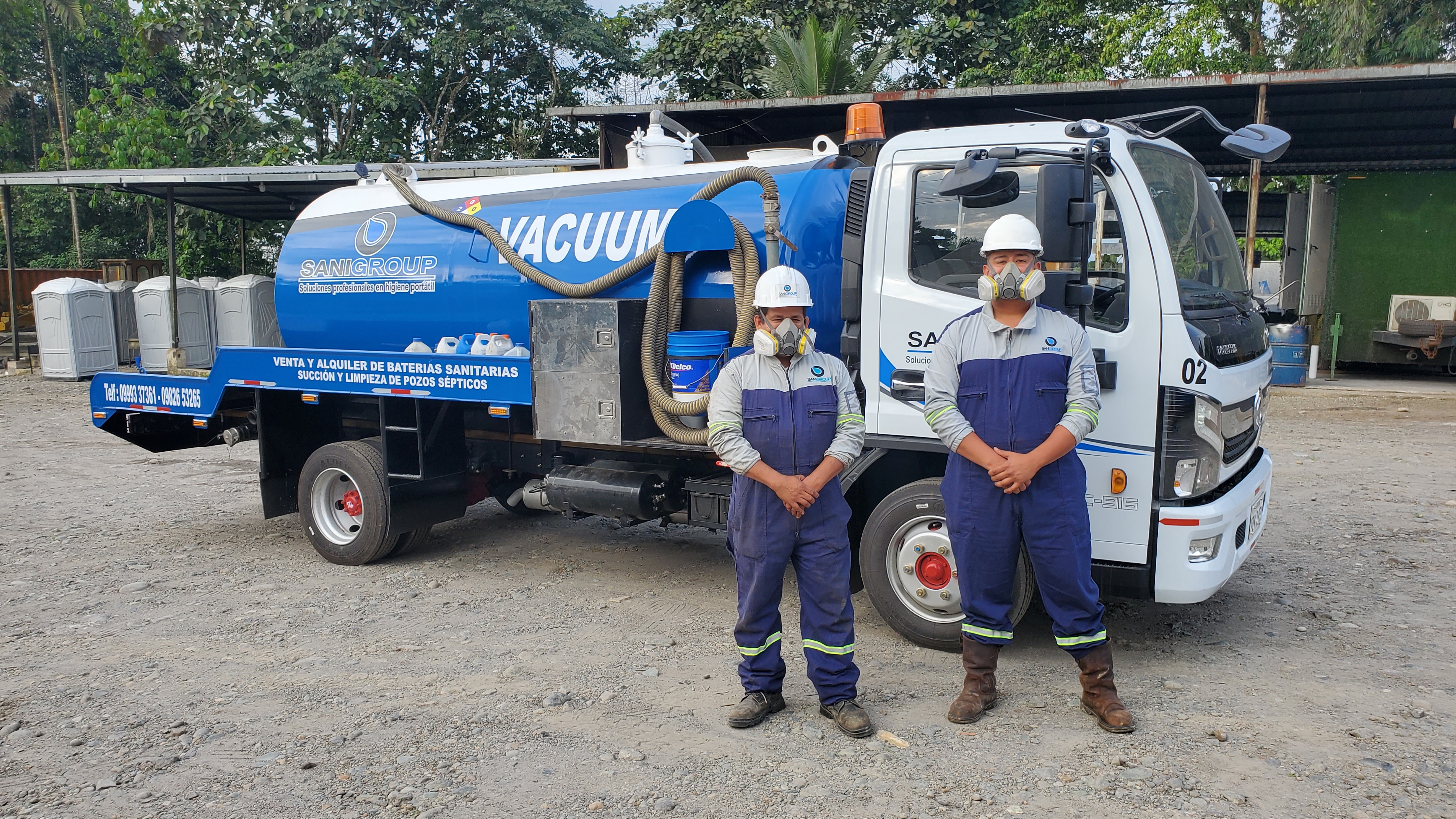 Succión y limpieza de pozos sépticos